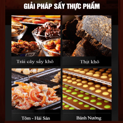 Máy sấy thực phẩm 8 khay thương hiệu Mỹ Septree DBC-08A01 công suất 500W - Hàng nhập khẩu