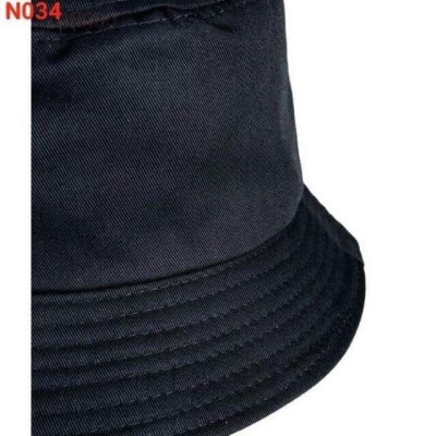 Nón bucket Kaki trơn
