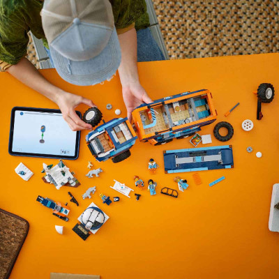 LEGO CITY 60471 Đồ Chơi Lắp Ráp Xe Thí Nghiệm Khám Phá Bắc Cực (1064 chi tiết)