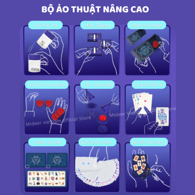 Đồ Chơi Ảo Thuật cho bé Mideer My First Magic Show
