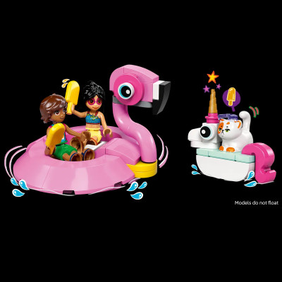 Đồ Chơi Lắp Ráp Bữa Tiệc Hồ Bơi Của Kỳ Lân Và Hồng Hạc - Lego Friends 42658 (99 Mảnh Ghép)