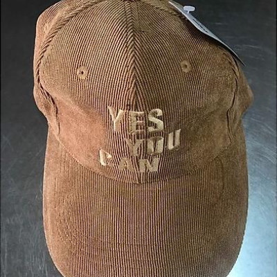 mũ lưỡi trai  thêu chữ yes you can