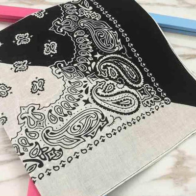 Khăn bandana turban kích thước 54x54cm phối mầu cá tính