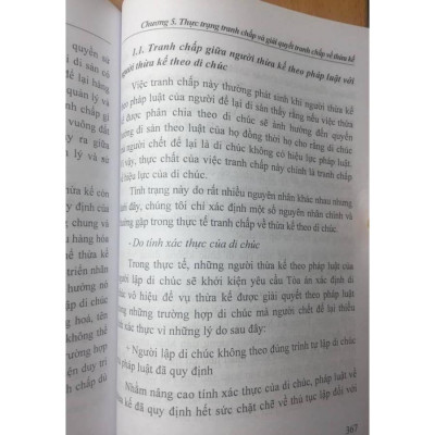 Pháp luật về thừa kế và thực tiễn giải quyết tranh chấp