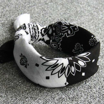 Khăn bandana turban kích thước 54x54cm phối mầu cá tính