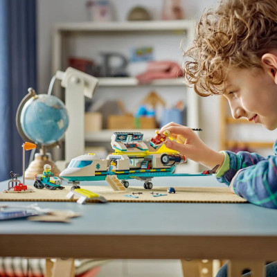 Đồ Chơi Lắp Ráp Máy Bay Cứu Hộ Khẩn Cấp - Lego City 60465 (403 Mảnh Ghép)