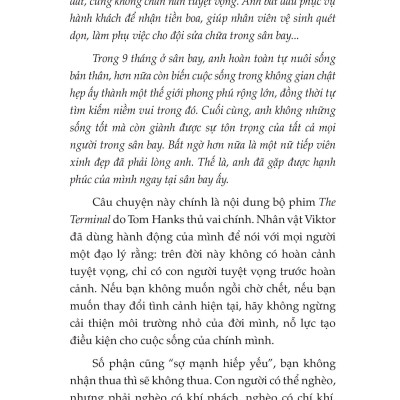 Sách - Thay Đổi Bản Thân, Làm Chủ Cuộc Đời - Mọi Nỗ Lực Không Bao Giờ Là Muộn