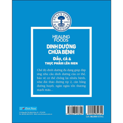 Sách - Dinh Dưỡng Chữa Bệnh - Dầu, Cá Và Thực Phẩm Lên Men - First News