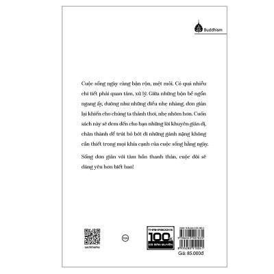 Sách - Sống Đơn Giản Cho Mình Thanh Thản - Thái Hà Books