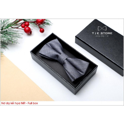 NHIỀU MẪU Nơ Đeo Cổ Nam Chú Rể Chất Dạ Kẻ Cao Cấp, Nơ Nam Đẹp, Nơ MC Ca Sỹ -  Full box