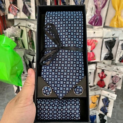 Cavat - Cà vạt nam bản 8 cm hộp quà tặng GiangPKC