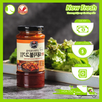[GIAO NHANH HCM] Sốt ướp thịt heo Bulgogi Hàn Quốc - Hũ 290Gr