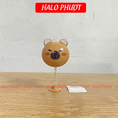 Lò Xo Labubu Capybara- Phụ Kiện Trang Trí Nón Bảo Hiểm Labubu Lắc Lư – Đồ Chơi Gắn Mũ Siêu Dễ Thương, Nhiều Màu