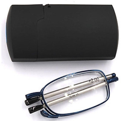 Kính xếp gọng lão màu xanh tròng lão từ 1 độ đến 4 độ