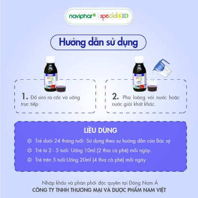 TPBVSK Special Kid Vision - Siro tăng cường thị lực, cơ chế bảo vệ mắt 3 lớp, hỗ trợ ngăn ngừa ánh sáng xanh (125ml) [Nhập khẩu Pháp]