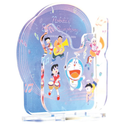 Mô Hình Standee Mica Doraemon - Phiên Bản Movie 2024 - Màu Tím