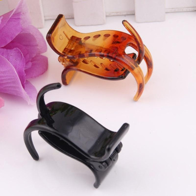 Kẹp Tóc Càng Cua Nhỏ Gọn 3 Răng Làm Từ Nhựa Bền Bỉ Cho Nữ