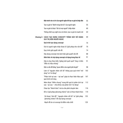 Trình Bày Thuyết Phục, Kế Hoạch Rõ Ràng, Kết Quả Thực Tế