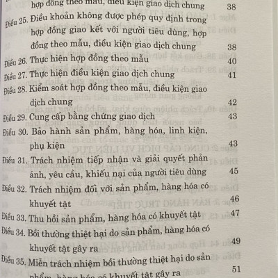 Luật Bảo Vệ Quyền Lợi Người Tiêu Dùng 