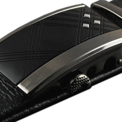 Thắt Lưng Nam Cao Cấp AT Leather P105 - Đen