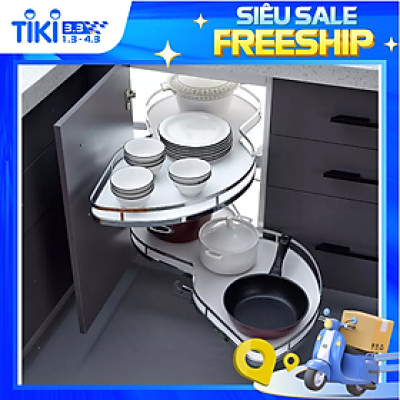 Mâm xoay góc hình lá, mở phải T-Leaf Ecalite EL-NST900R - Hàng Chính Hãng