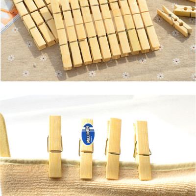 Kẹp Ảnh Gỗ Tre ( 10 cái ) Milliken NL-3113