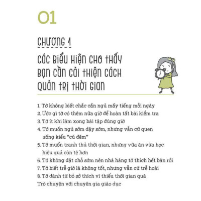Sách - Tự Lập Từ Tiểu Học - Quản Trị Thời Gian