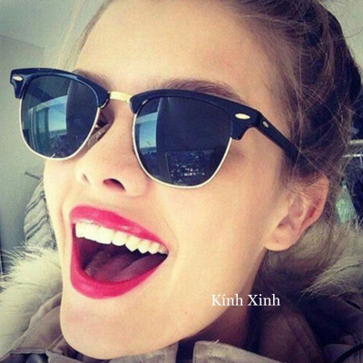 Kính râm, Kính mát Nam Club Nửa Viền Thời Trang