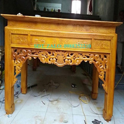 án thờ triện gỗ mít