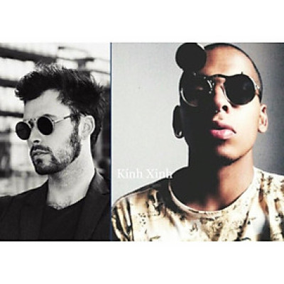 Kính mát, Kính râm Nam Nữ Mắt Tròn Thời Trang Đi Ngày và Đêm