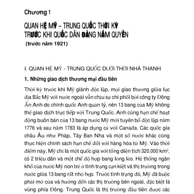 Quan Hệ Mỹ-Trung Quốc - Thăng Trầm Theo Dòng Lịch Sử, Văn Hóa