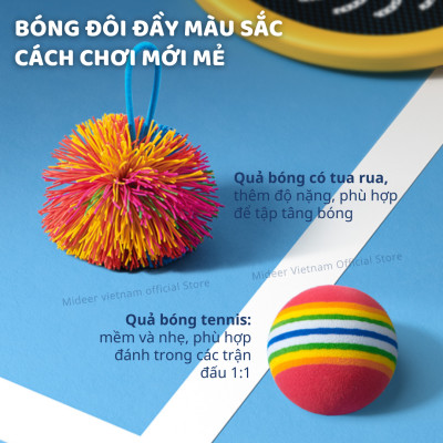 Vợt cầu lông cho bé Mideer Kids Junior Racket, đồ chơi thể thao cho bé