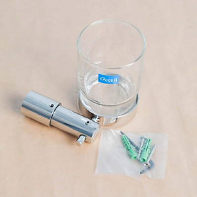 Kệ ly đơn | ly bàn chải  đế inox 304 | Ly thủy tinh