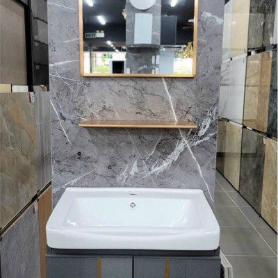 Tủ lavabol Nhôm Mini Juno Sofa KT 52 x 36 cm kèm đủ phụ kiện lắp đặt