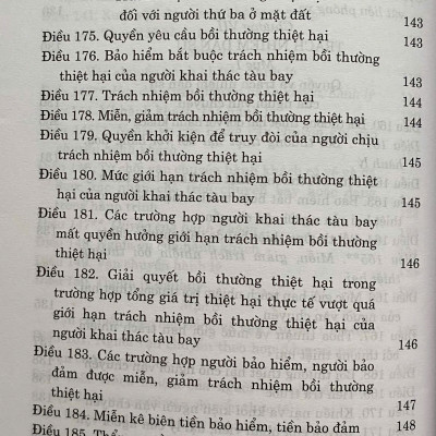 Luật Hàng Không Dân Dụng Việt Nam ( Hiện Hành) ( Sửa Đổi, Bổ Sung Năm 2013, 2014, 2023 )