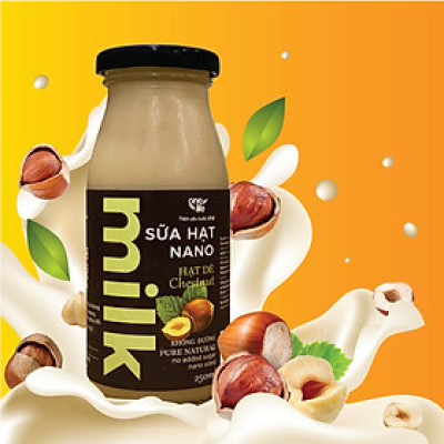 Sữa Hạt Nano - Hạt Dẻ - 250ml
