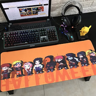 Miếng Lót Chuột, Bàn Di Chuột, mouse pad anime Naruto cỡ lớn  hàng chính hãng