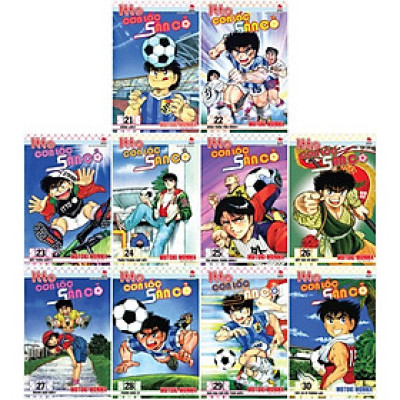 Combo 10 Cuốn - Truyện Tranh - Itto - Cơn Lốc Sân Cỏ - từ Tập 1 đến Tập 46 + Ngoại truyện