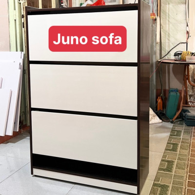 Tủ đựng giày thông minh (3 cánh vân sồi) - TG80-01