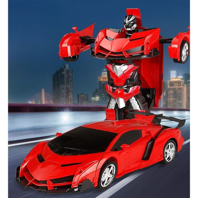 Xe Ô Tô Điều Khiển Từ Xa, Xe Ô Tô Biến Hình Thành Robot, Đồ Chơi Thông Minh, Đồ Chơi Trẻ Em HT SYS