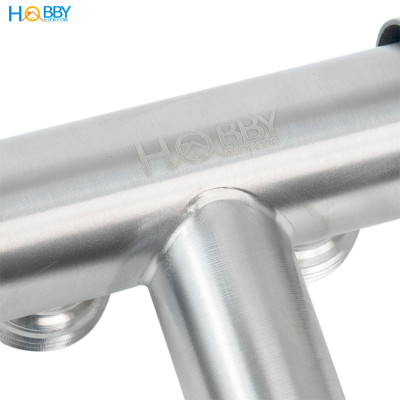 Van chia nước 2 đầu ren ngoài 21 inox 304 Hobby home decor DNV6