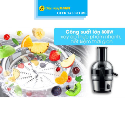 Máy ép trái cây Philips HR1863 - Hàng Chính Hãng