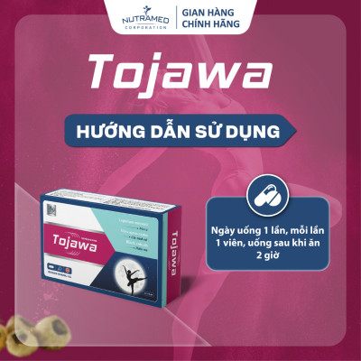  Viên uống Tojawa hỗ trợ hiệu quả cho suy giảm sinh lý nữ (30 viên) - Nutramed