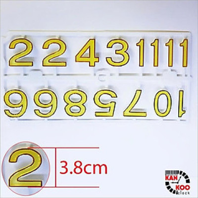 Bộ Số Dạ Quang Gắn Đồng Hồ Treo Tường - Phát Sáng Ban Đêm, Chất Lượng Cao, Dễ Dàng Lắp Đặt