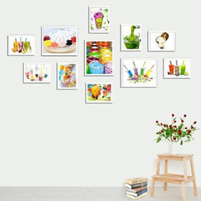 Bộ  tranh ảnh treo tường tức uống KA197