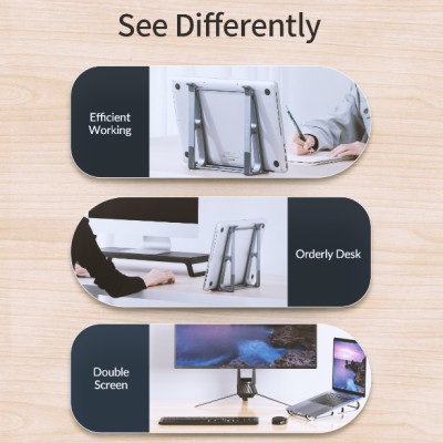 Giá đỡ laptop, máy tính bảng ORICO MA15-GY-BP-HW - Hàng chính hãng