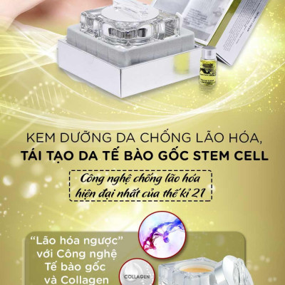 KEM MISSFAIRY TẾ BÀO GỐC 30G - TÁI TẠO TẾ BÀO - CHỐNG NHĂN - CHỐNG LÃO HOÁ - TRẺ HOÁ DA