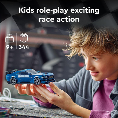 LEGO SPEED CHAMPIONS Đồ chơi lắp ráp Siêu xe Ford Mustang Dark Horse (344 Chi Tiết)