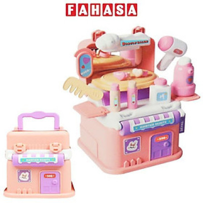 Đồ Chơi Tiệm Làm Đẹp Cổ Tích - Fairy Tale House Beauty Expert - Toys&Joys HY-42B (16 Chi Tiết)