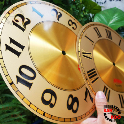 Mặt số đồng hồ treo tường nhôm đường kính 25.2cm (D252)- kiểu số Học Trò
